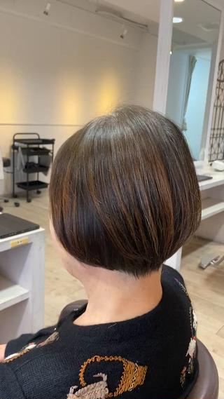 ショート 波川 幸功のヘアスタイル