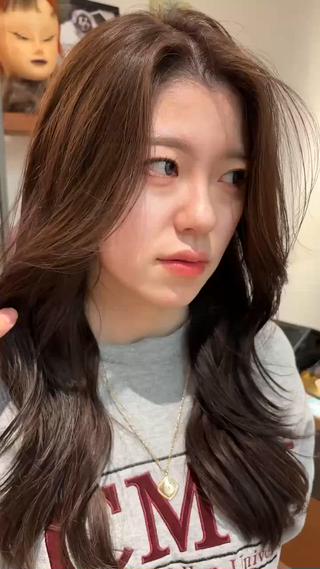 ロング カラー 洛樹 /海外スタイル /フェード/パーマのヘアスタイル