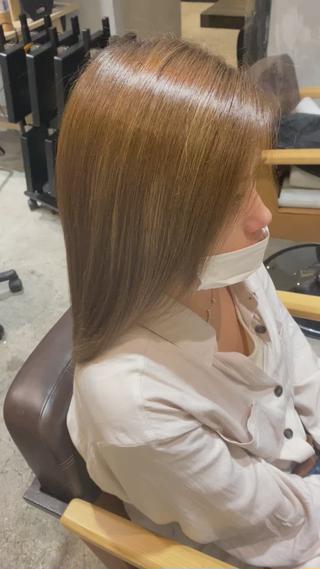 ロング 角田 雅行のヘアスタイル