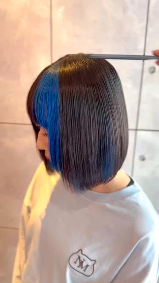 ミディアム カラー 🎀ハイトーン・艶 カラー HANA🎀のヘアスタイル