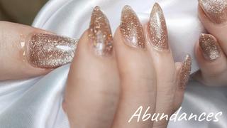 フラッシュ入りマグネット。凄いキラキラで可愛いです♡