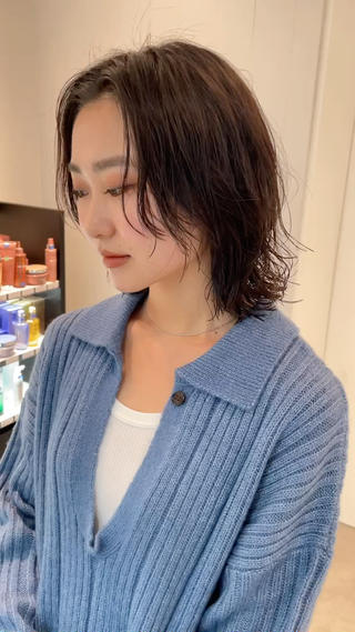 ミディアム パーマ パーマ/パーマ落とし 【Kouta】のヘアスタイル