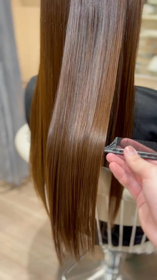 ロング レイヤー/ショート chere狭山のヘアスタイル