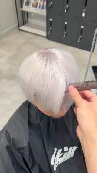 カラー メンズ 春島 翼のヘアスタイル