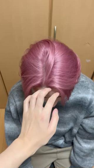 カラー 春島 翼のヘアスタイル
