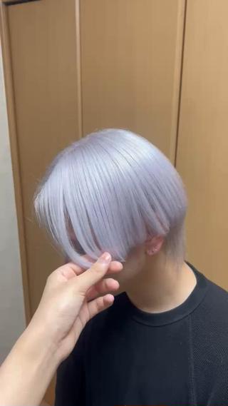 カラー 春島 翼のヘアスタイル