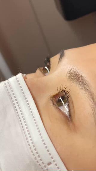 上まつげパーマ 