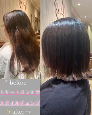 ショート Hair Salon Alba所属・宇都宮市ブリーチ/ 縮毛矯正専門Albaのヘアスタイル