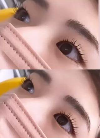 今っぽ垢抜けアイデザイン
一重さんでもぱっちりおめめに ̖́-
束感カールデザイン︎︎