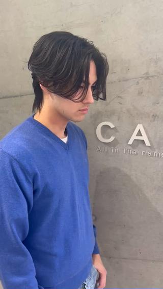 メンズ 梅田メンズカット 縮毛矯正中尾のヘアスタイル