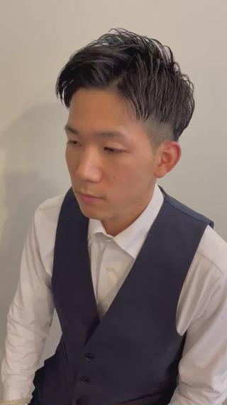 メンズ 梅田メンズカット 縮毛矯正中尾のヘアスタイル