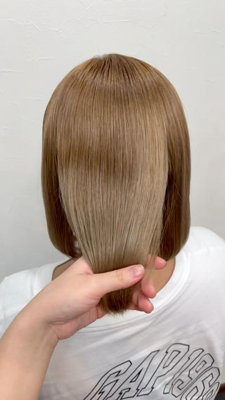 ブリーチ1回〜ミルクティ