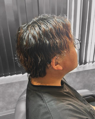 パーマ メンズ メンズサロンBOLT浜口店所属・高村 吉斗のヘアスタイル