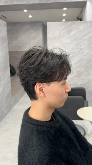 メンズ ulus kobe 藤枝大地のヘアスタイル