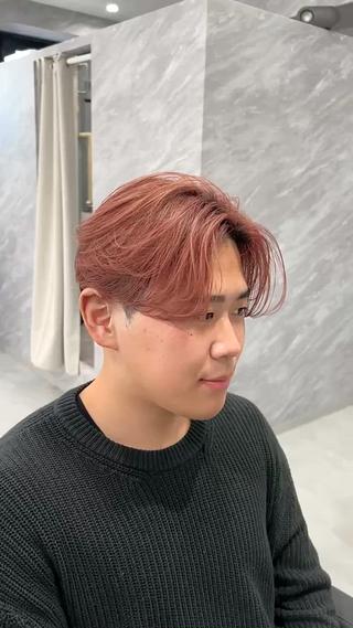 メンズ ulus kobe 藤枝大地のヘアスタイル