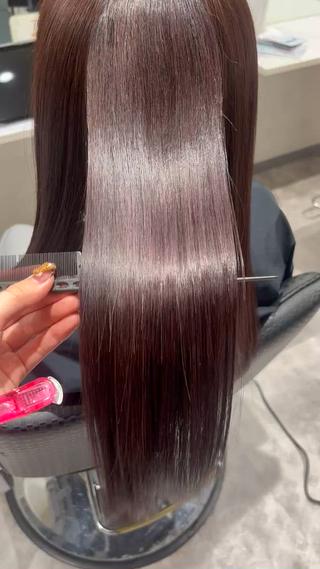 髪質改善UPTOGLOSSトリートメントで艶々に‎𖤐 ̖́-‬ 