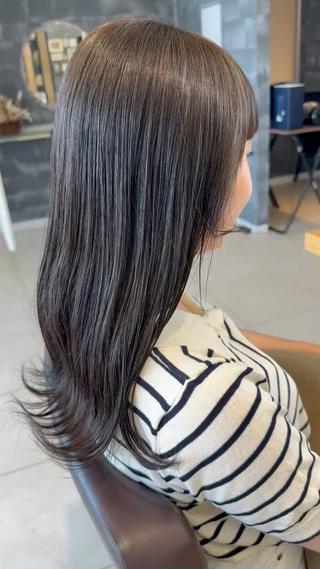 ブリーチ無しダブルカラー
「オリーブグレージュ」