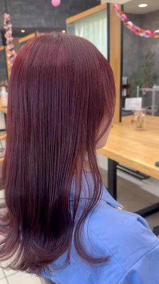 ブリーチ無しダブルカラー
「カシスラベンダー」