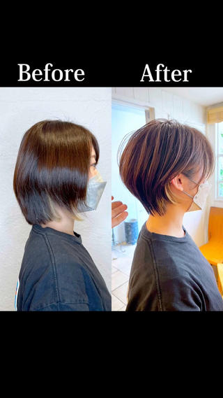 ショート 【ショート専門 美容師】押田 光太郎のヘアスタイル
