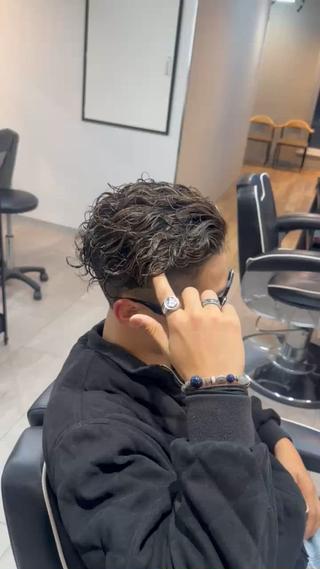 パーマ メンズ 大宮メンズパーマ 波巻き/ツイスパのヘアスタイル