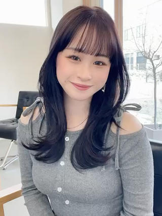 ロング vince. moekoのヘアスタイル