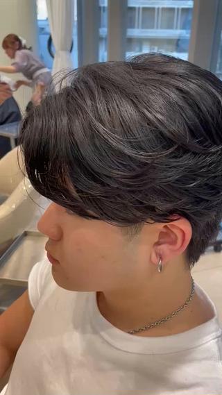 メンズ 🔹メンズ縮毛矯正 川島爽楽🔹のヘアスタイル