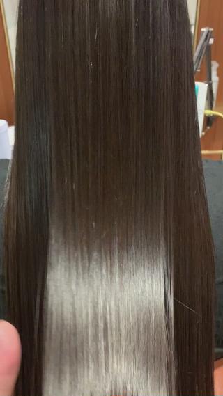 ロング 縮毛矯正&髪質改善 MAILHAIRのヘアスタイル