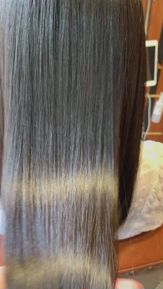 セミロング 縮毛矯正&髪質改善 MAILHAIRのヘアスタイル