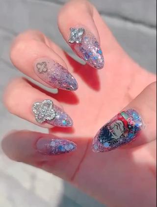 ネイルチップ着用お写真ありがとうございます！ 