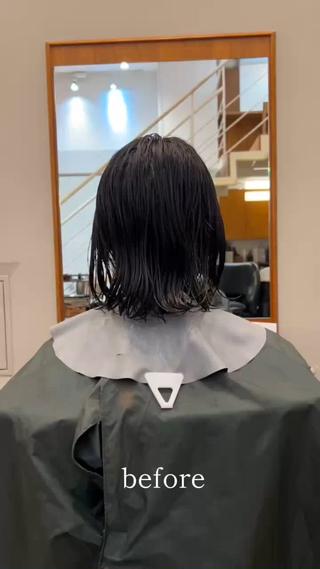 ミディアム パーマ 🌿ボブ パーマ高橋啓太🌿のヘアスタイル