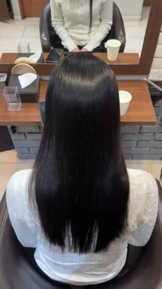 ロング ルシクラージュ武蔵小杉店所属・巻けないけど美髪 作れます丸山智久のヘアスタイル