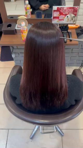 セミロング ルシクラージュ武蔵小杉店所属・巻けないけど美髪 作れます丸山智久のヘアスタイル