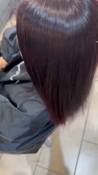 ロング ルシクラージュ武蔵小杉店所属・巻けないけど美髪 作れます丸山智久のヘアスタイル