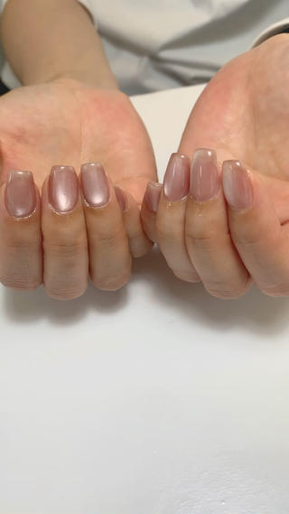 ベリー系とほんのりピンクベージュのマグネットをmixしたぷるつやマグネット 