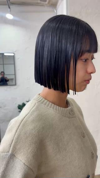 ミディアム パーマ ⌇🌹透明感カラー 🌹ᴍᴇɢᴜᴍɪ ⌇のヘアスタイル