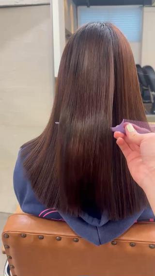 セミロング パーマ ⌇🌹透明感カラー 🌹ᴍᴇɢᴜᴍɪ ⌇のヘアスタイル