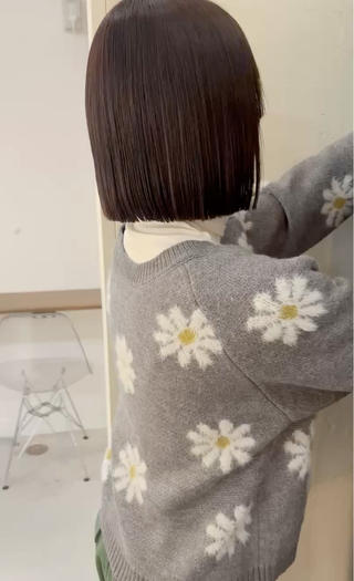 ミディアム カラー パーマ ⌇🌹透明感カラー 🌹ᴍᴇɢᴜᴍɪ ⌇のヘアスタイル