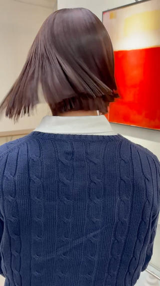 ミディアム カラー パーマ ⌇🌹透明感カラー 🌹ᴍᴇɢᴜᴍɪ ⌇のヘアスタイル