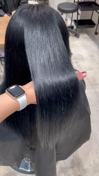 ロング 戸川凜音 とがわりんねのヘアスタイル