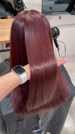 ロング 戸川凜音 とがわりんねのヘアスタイル