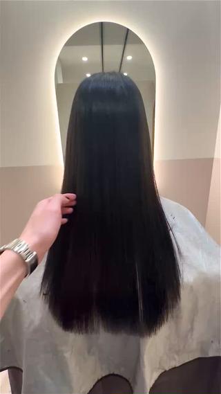 髪質改善×艶カラー 