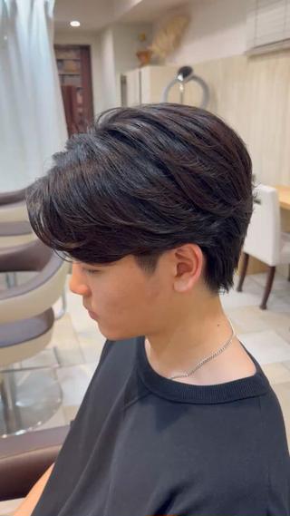 メンズ パーマ/縮毛矯正/ 店長 ・村田伊吹のヘアスタイル