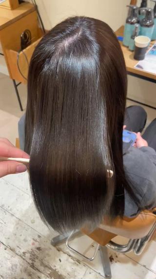 ロング カラー BLUE所属・🍀Erica Koide🍀のヘアスタイル