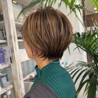 ショート カットの魔法使い🪄 ｶﾊﾞｻﾜﾐﾕｳ🧙のヘアスタイル