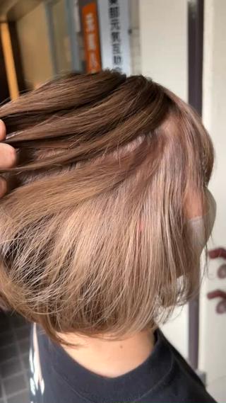 ショート カラー あっすー🐥 Canon artのヘアスタイル