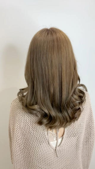 セミロング カラー YURA hairのヘアスタイル