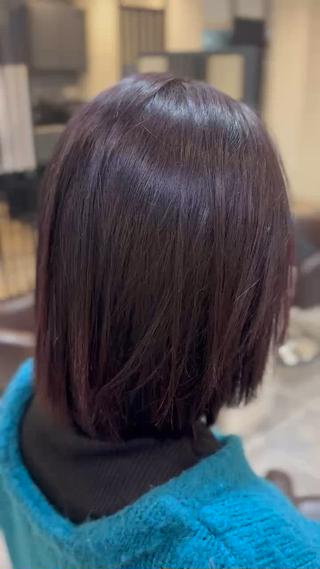 ほんのりパープルカラー 