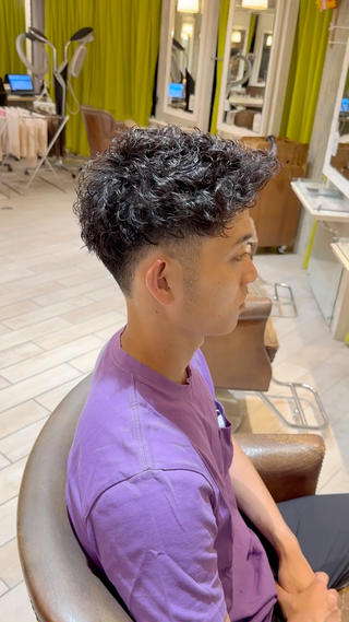 パーマ メンズ メンズパーマ特化🔥 ツイスパ/シャドウのヘアスタイル