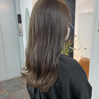 ブリーチなしで透明感抜群のベージュ