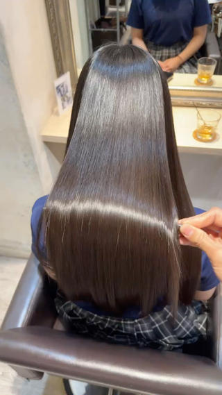 ロング カラー✨縮毛矯正✨ ハギワラケンタのヘアスタイル